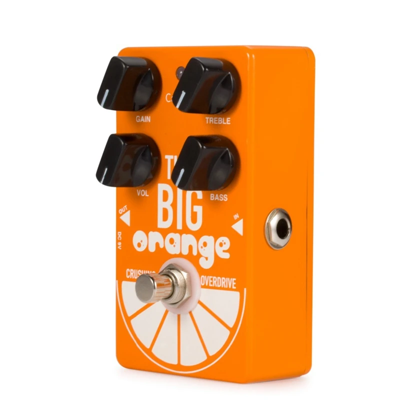

Caline CP-54 OD Guitar Pedal Overdrive THE BIG ORANGE Crushing Overdrive Guitar Effect Pedal True Bypass Effect