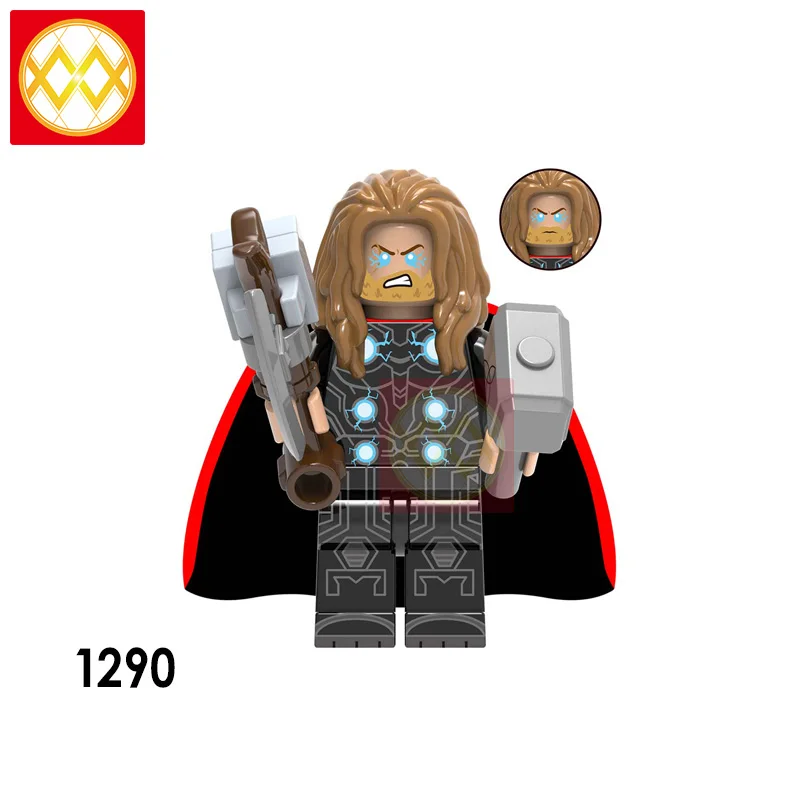 WM6068 блоки Железный человек Капитан Америка Черная пантера Shuri Hawkeye Картер Говард гамора строительные блоки Подарочные игрушки для детей - Цвет: Армейский зеленый