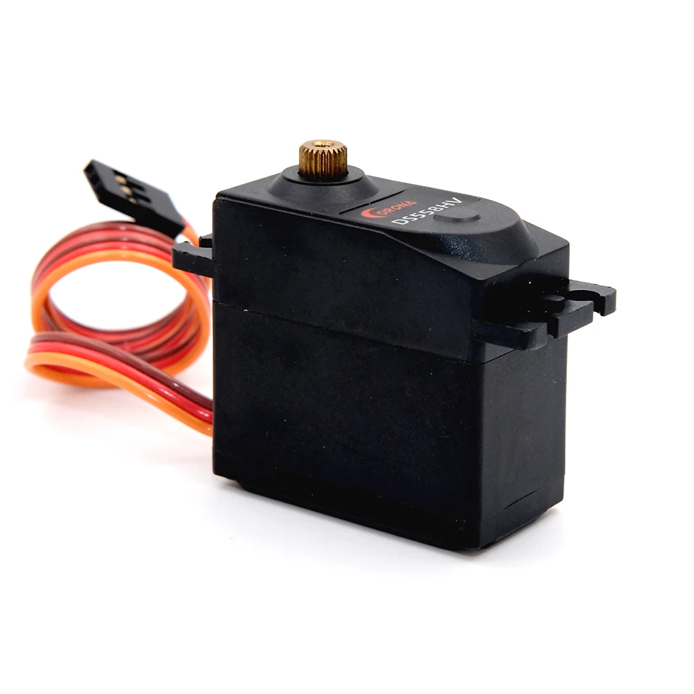 Corona-Servo Digital de engranaje de Metal para coche, dispositivo de 14kg/0.18seg/58g, est&aacute;ndar, para avi&oacute;n de aire, ROBOT de control remoto, DS558HV-1