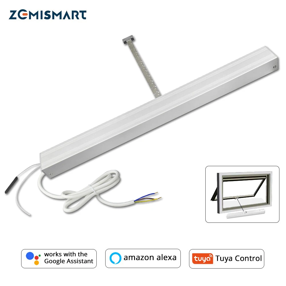 Электрооткрыватель окон zemimart Tuya Zigbee с электроприводом система управления через