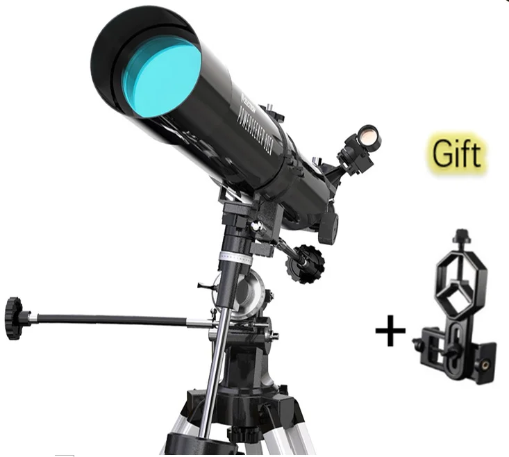 Celestron Powerseeker 80EQ Профессиональный рефрактор астрономический телескоп 80/900 мм EQ1