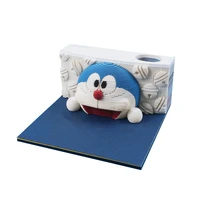 new omoshiroi block cartoon character series paper cut gifting crafts promotional 3d memo pad for desktop decor