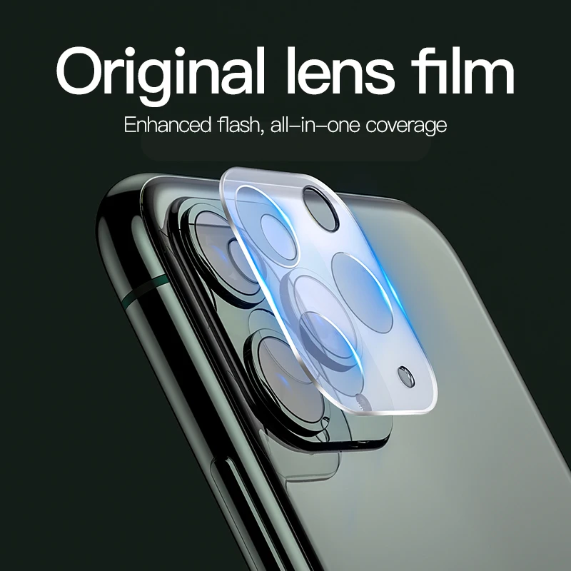 9D заднего объектива камеры пленка стекло протектор для экрана на iPhone 11 Pro Max Len