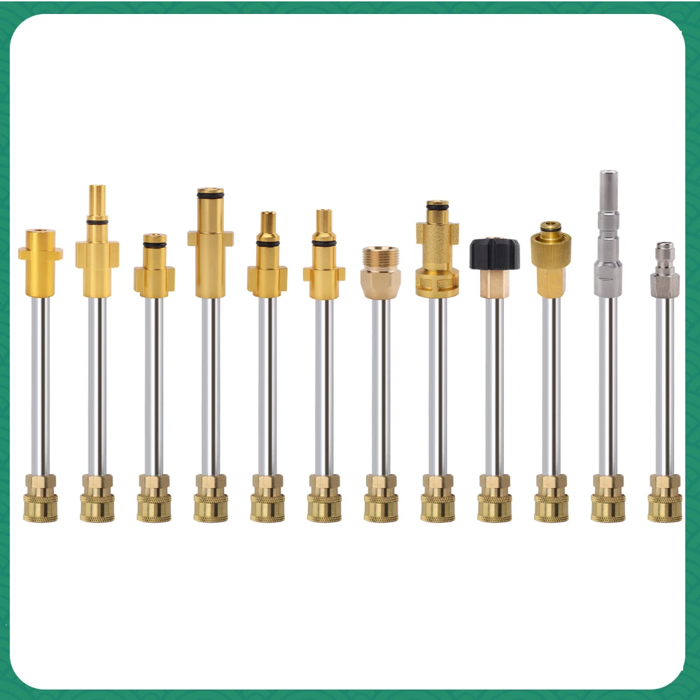 

Pressure Washer Spray Lance Car Washer Extension Lance Nozzle with 1/4" Quick Connector for Pressure Washer Gun Wand