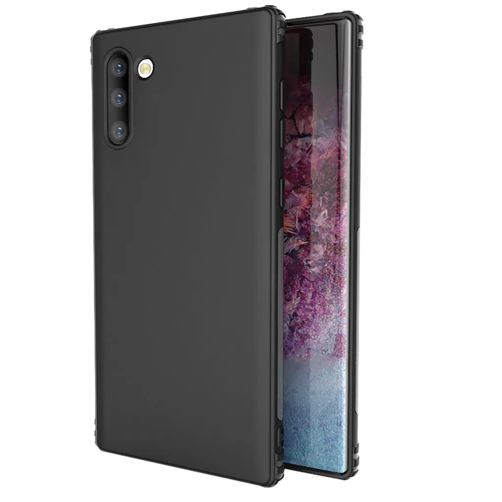 Чистый цветной Чехол для мобильного телефона samsung Galaxy Note 10 6 3 дюйма мягкий