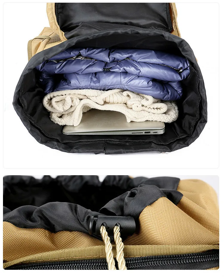 Мужской рюкзак сумки 70 литров тактический армейские тактические рюкзаки