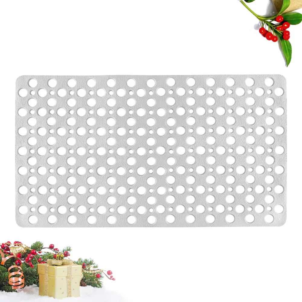 Прямоугольный нескользящий напольный коврик для ванной комнаты круглый с