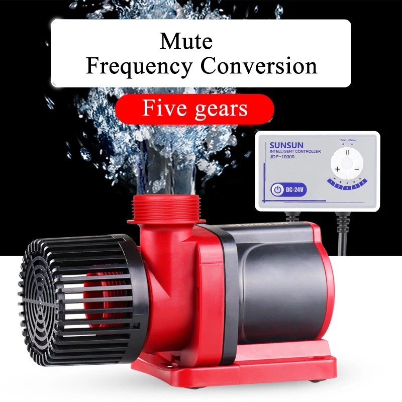 

variable frequency water pump JDP large flow adjustable submersible pump fish tank water pump mute WIFI 110V-240V SUNSUN