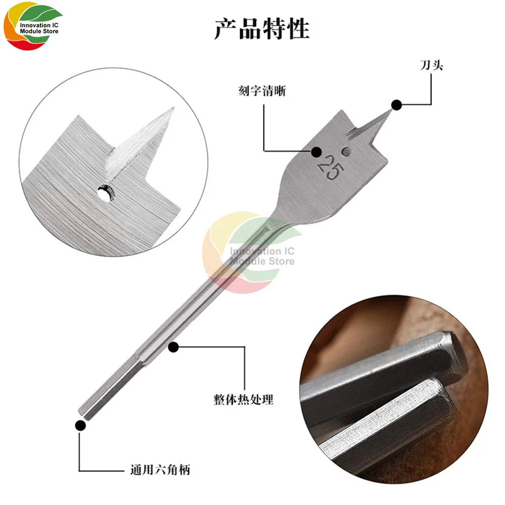 10-25 мм трехточечный деревообрабатывающий отверстие шесть бесцветных титановых