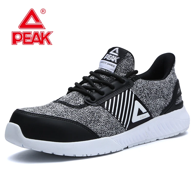 Пиковая Мужская Рабочая защитная обувь со стальным носком легкая дышащая