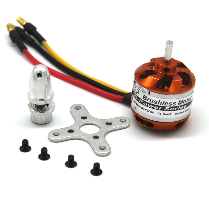 Бесщеточный двигатель E Power D2826 930KV 1000KV 1400KV 2200KV для РУ самолета мультикоптера