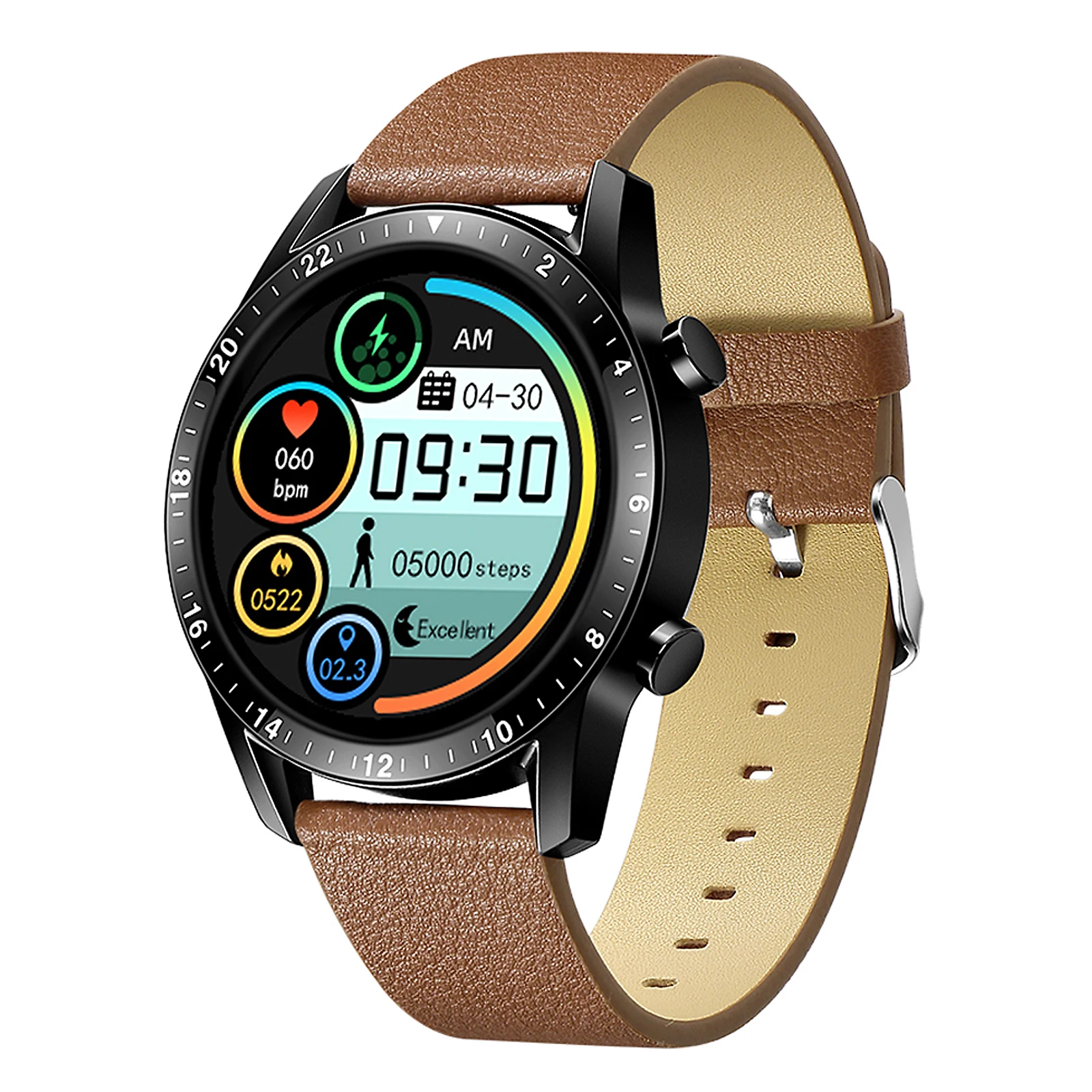 

IP67 Waterproof Smart Watch Health Monitor Sports Smart Bracelet for Men Women Heart Rate Blood Pressure Monitor Smartwatch