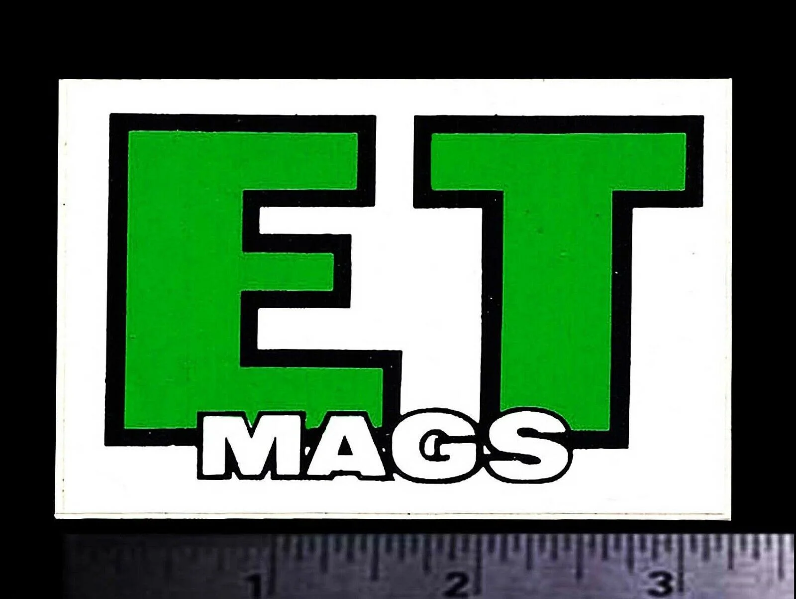 

Для x2 E-T MAGS-оригинальная винтажная гоночная наклейка/стикер 1960s 70