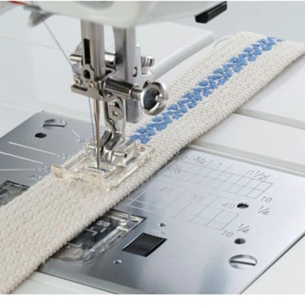 

Snap On Satin Stitch Foot #859806011 For Janome With 9mm Stitch Width Sewing Machine