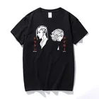 Футболки в стиле аниме Harajuku, футболки с токийскими Мстителями, Mikey Draken, повседневные хлопковые футболки с коротким рукавом, унисекс, забавные Молодежные футболки