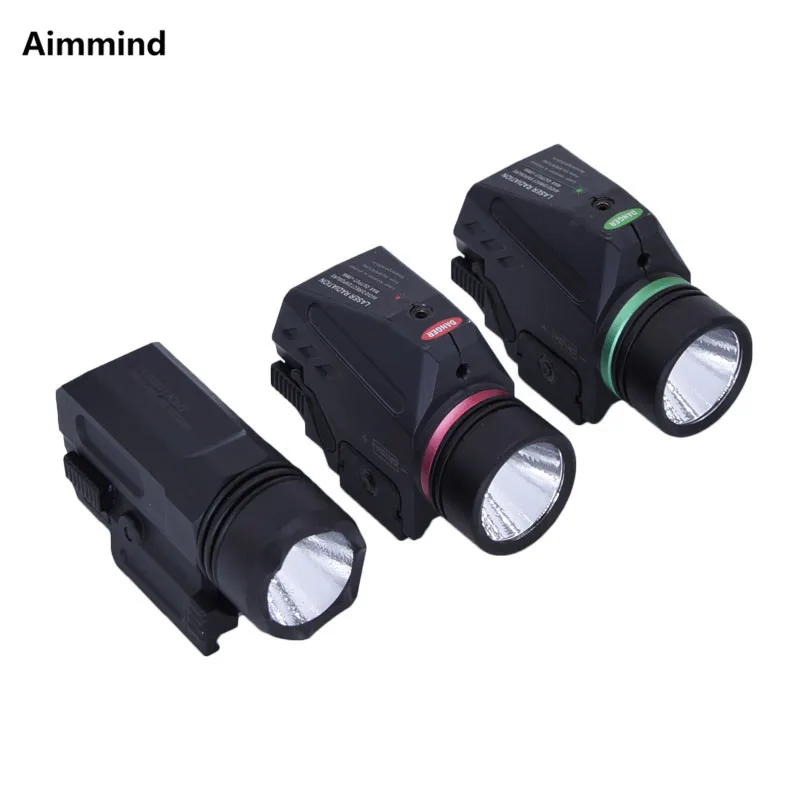 Тактический светодиодный фонарь зеленый/красный лазерный прицел для 20 мм