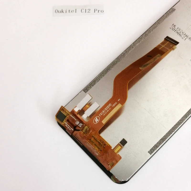 for original oukitel c12 pro lcd display touch screen digitizer assembly tools fhd 6 18 inch for oukitel c12 pro phone lcd free global shipping