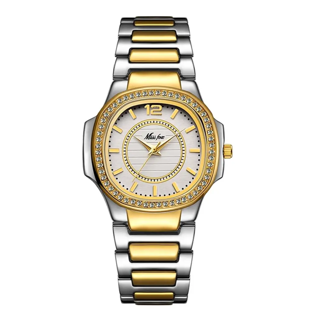 Женские часы 2020 модные Geneva дизайнерские кварцевые женские часы Топ люксовый бренд алмаз relogio золотые наручные часы Подарки для женщин