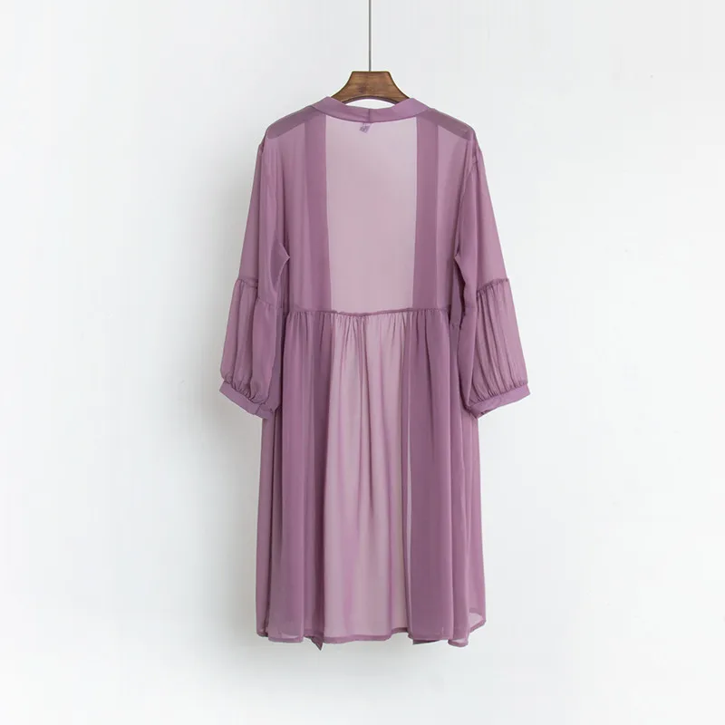 2019 летний осенний женский кардиган средней длины повседневный свободный