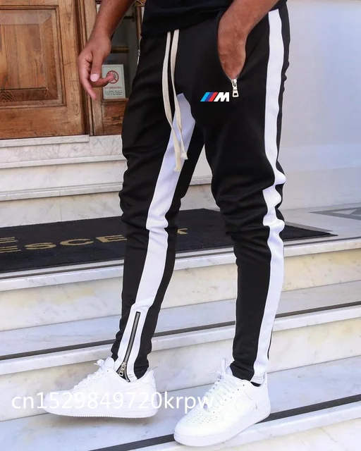 

New Mens for bmw Joggers Casual Pants Men Sportswear Tracksuit Bottoms Sweatpants Trousers Hip Hop Trackpants Slim Fit Pants iu