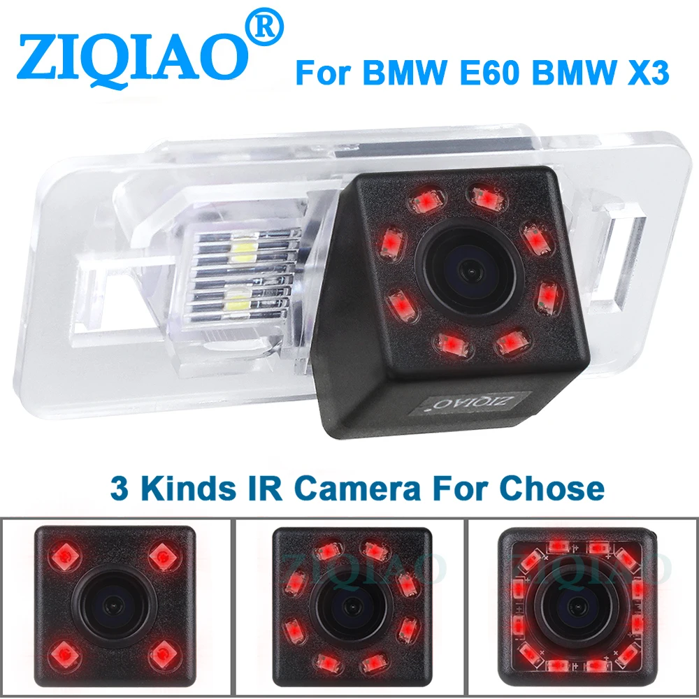 ZIQIAO для BMW 1 серии E82 3 E90 E91 5 E39 X1 X3 X6 HD резервный монитор парковки ИК камера заднего