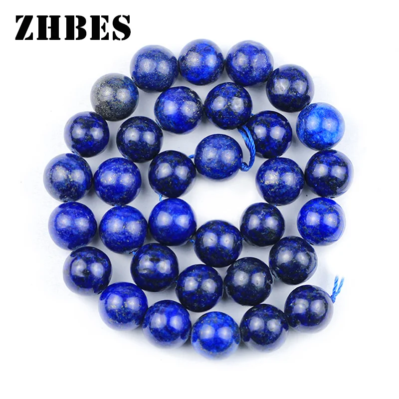 Натуральный Лазурит Камень Синий цвет рудные шарики прокладки 4/6/8/10/12 мм круглые