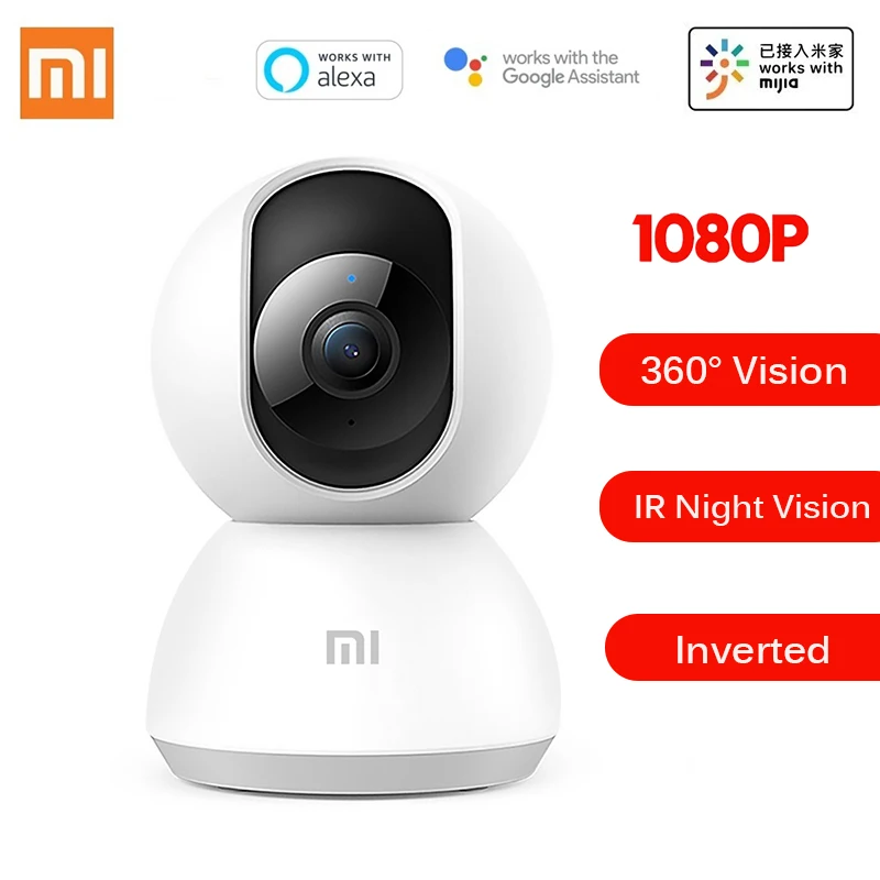 Глобальная версия XIAOMI MIJIA 1080P Смарт ip камера 360 ° ночная Двухстороннее управление