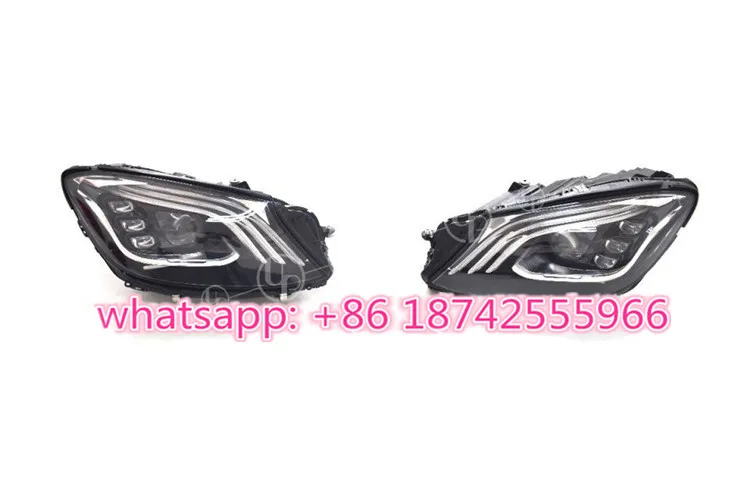Высокое качество S class w222 S63 S65 фары для W222 S320 S400 S500 S600 S63 s65 светодиодный налобный фонарь plug and play