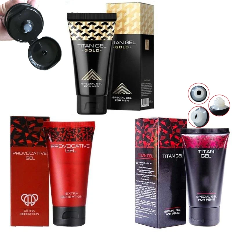 5PCS Original 50ml Titan Gel Sex Toys Penis Enhancement Lube Delay Cream Sexy Shop For Men Dick Lubricantes Eroticos | Красота и