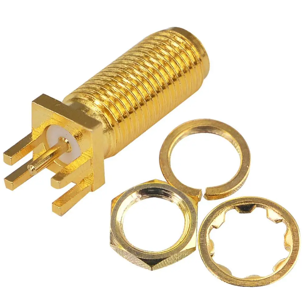 100 шт. разъемы для печатных плат|connector sma|connector boardconnector female |