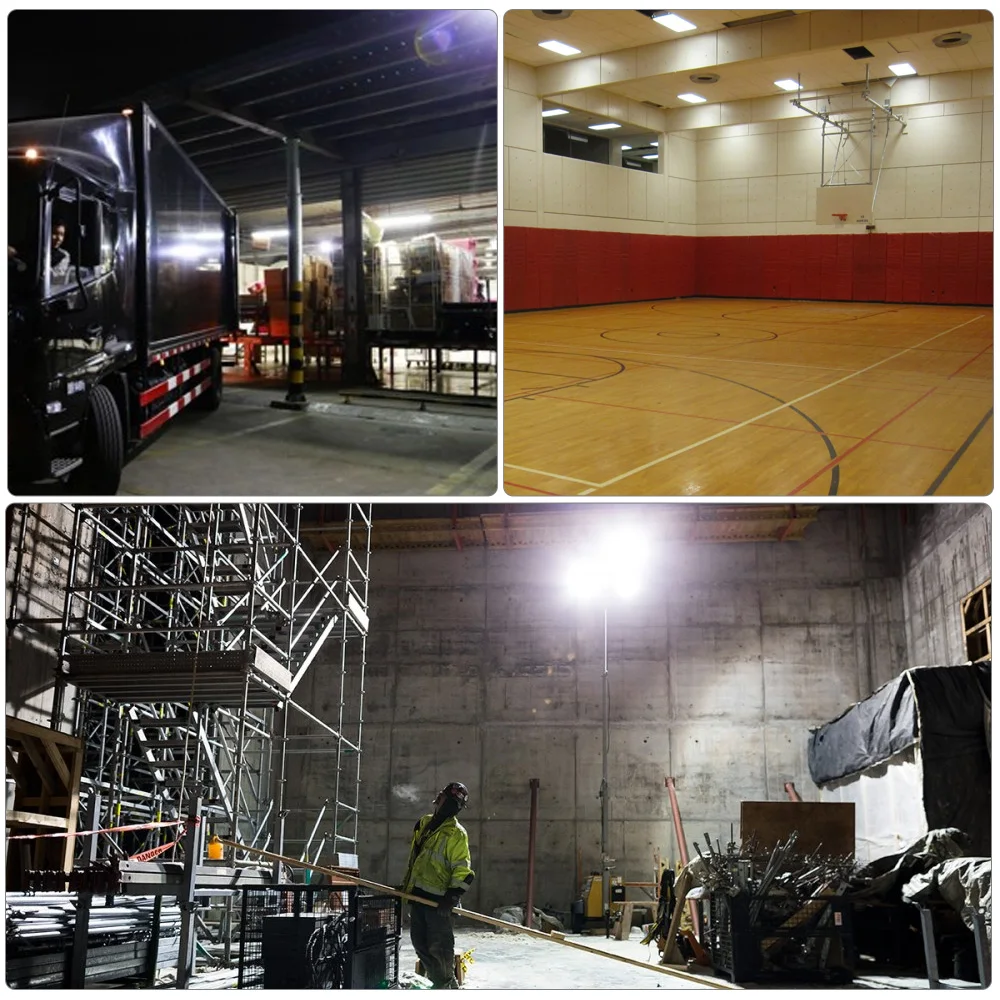 Портативный светодиодный прожсветильник 50 Вт прожектор уличная Проектная лампа