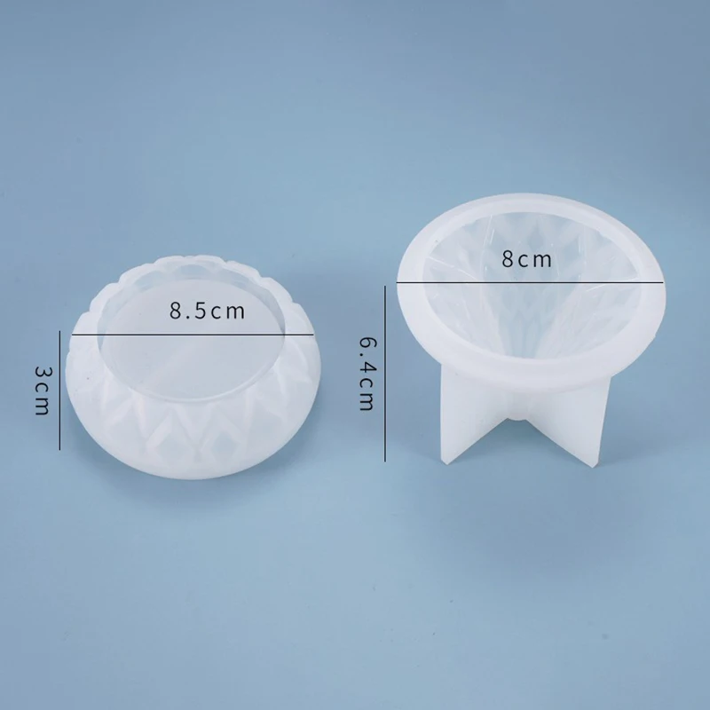 

Silicone Mold For Jewelry Storage Box Candy Cans Eggshell Shape Resin Silicone Mould Handmade Tool Resin Epoxy Resin Molds