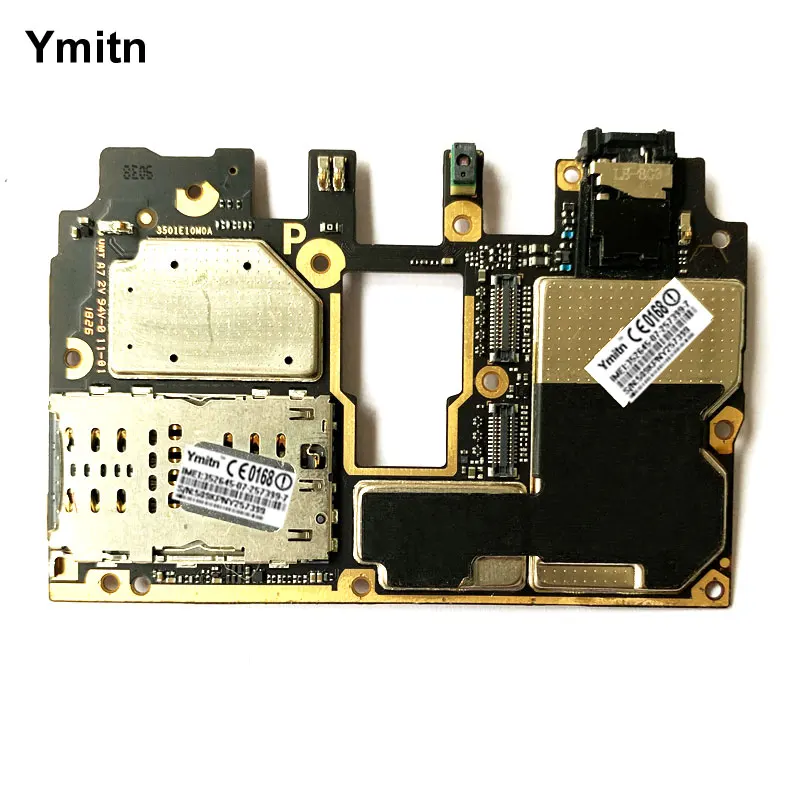 ymitn mobile electronic panel f1 mainboard motherboard unlocked with chips circuits for xiaomi pocophone poco f1 6gb 128gb free global shipping