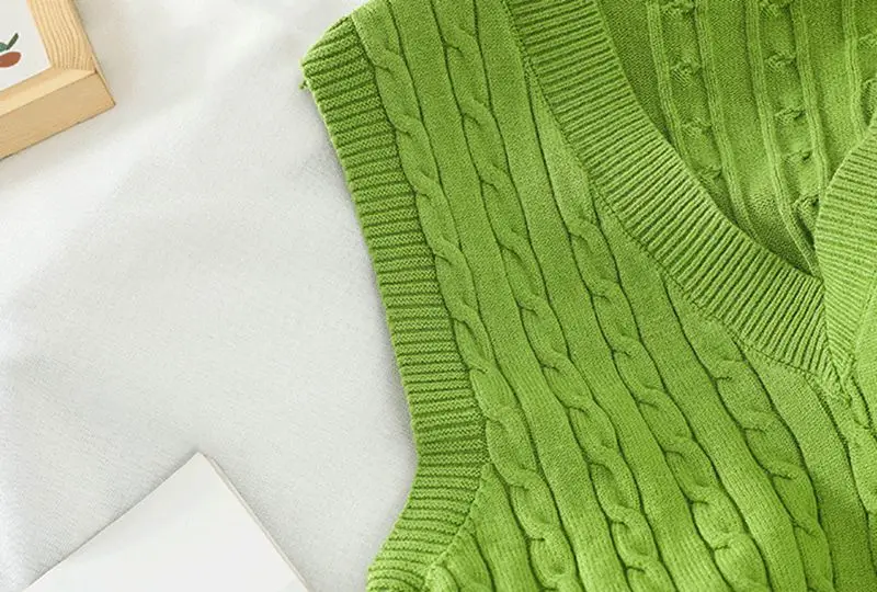 

New women's vest sweater short sleeveless warm knitting top WX48