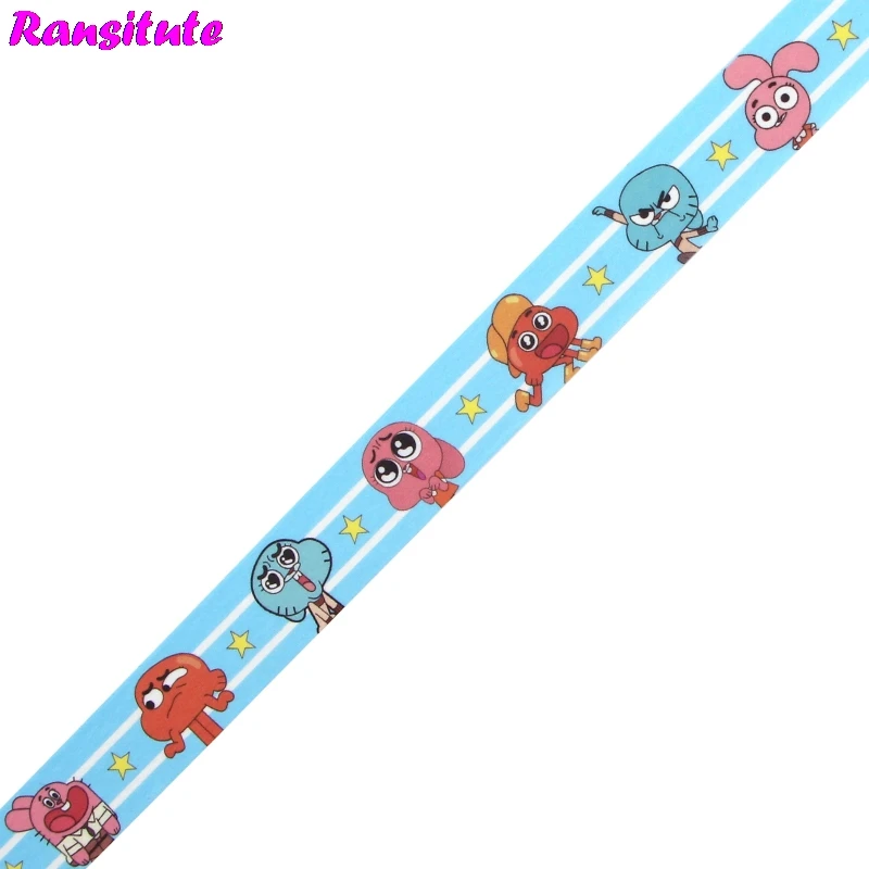 Милая мультяшная клейкая лента ranlocte R709 с рисунком из мультфильма наклейка