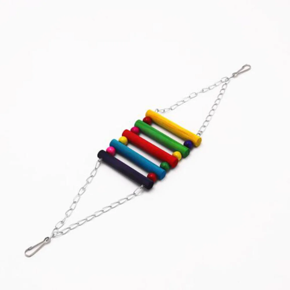 

Bird Toys Pet Bird Parrot Toys Hamster Parakeet Hammock Swing Hanging Bridge Chew Toys Cage Supplies Birds Accessories