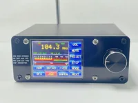 Si4732 All-Band Radio Receiver FM LW (MW SW) SSB 2.4 Inch Touch LCD digital display W Whip Antenna F/ Ham Radio Amplifier