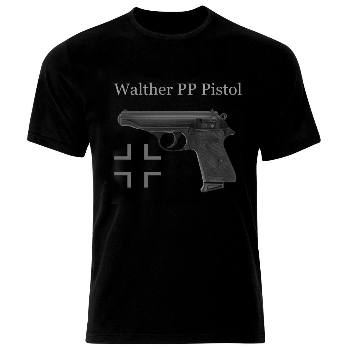 

Germany Walther PP Pistol. Wehrmacht Military Handgun T-Shirt. Summer Cotton Short Sleeve O-Neck Mens T Shirt New S-3XL