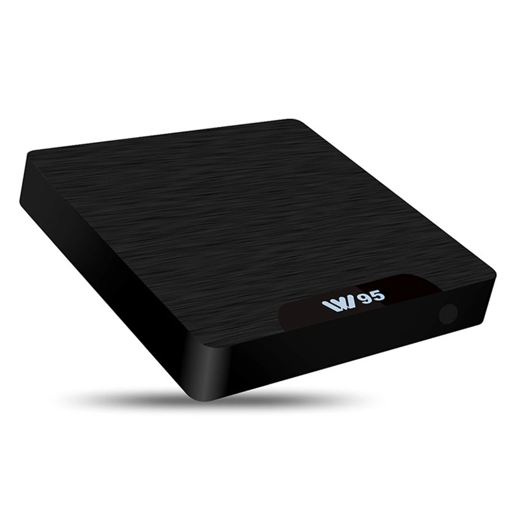 ТВ приставка W95 IR 4K Amlogic с высоким разрешением Android 7 1 четырехъядерный пульт