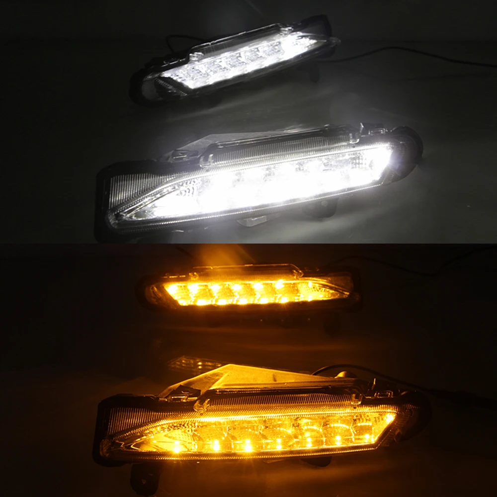 CSCSNL 2 шт. светодиодный DRL Дневной светильник заднего бампера тормозной чудесный