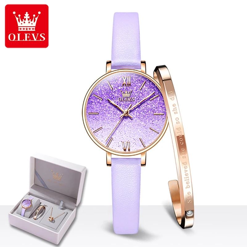 

Женские Кварцевые водонепроницаемые часы с изображением звездного неба