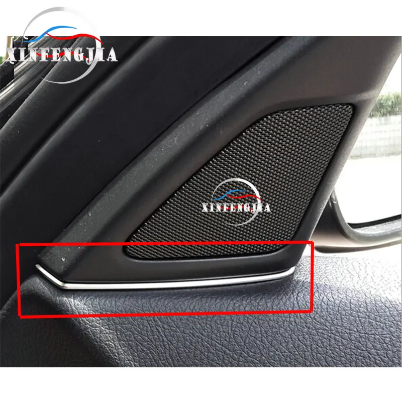 Хромированная Крышка для передней двери динамика BMW 5 Series 520i 525i 14 16 2x|Лепнина