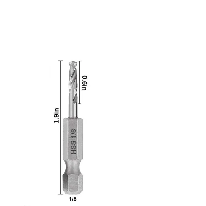 

Stubby Drill Bit Set For Metal | 1/4-Inch Quick Change Hex Shank M2 HSS Steel With Drill Bit Adapter High Quality Drill Bit