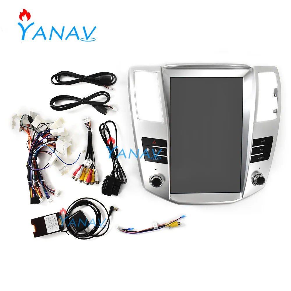 

11.8 inch Android Car stereo For-LEXUS RX300/330/350/400h 2004-2008 GPS Navigation car radio multimedia player Vertical Screen
