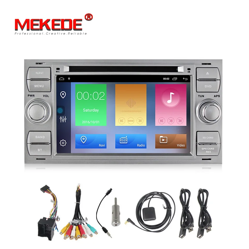 MEKEDE Android 10 0 автомобильный DVD GPS навигационный плеер для ford C Max Connect Fiesta Fusion Galaxy Kuga