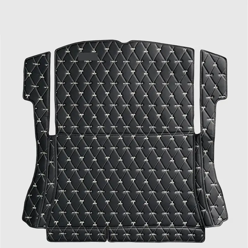 

DEKABR Car Trunk Mat For 2019-2020 Tesla Model 3 Full Sound High Quality Leather Front Trunk Mat Rear Trunk Mat
