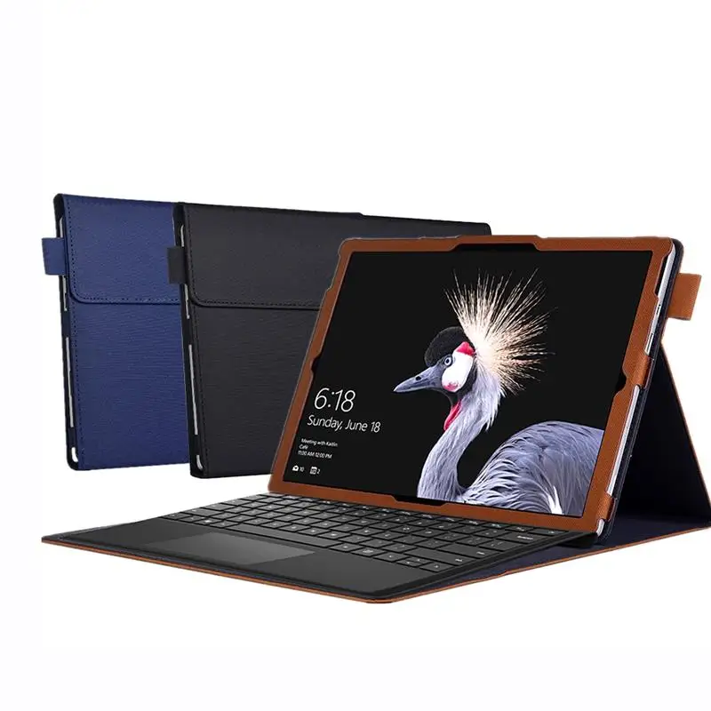 Чехол для Microsoft Surface Pro 7 6 чехол планшета искусственная кожа водонепроницаемый
