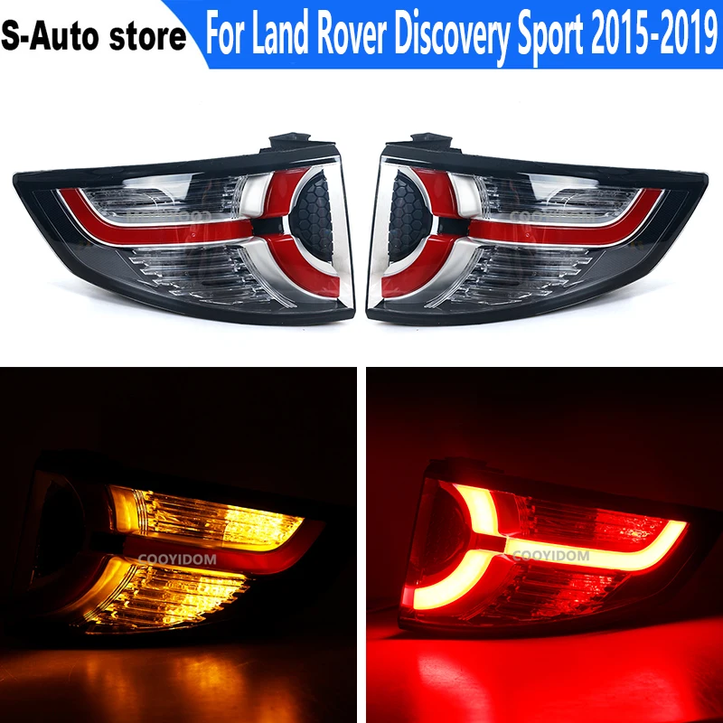 Montaje de luz trasera de coche para Land Rover Discovery Sport 2015 2016 2017 2018 2019, luz de freno de parachoques trasero