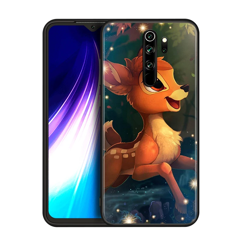

Disney Bambi Art For Xiaomi Redmi 9i 9T 9A 9C 9 8A 8 GO 7 7A S2 Y2 6 6A 5 5A 4X Prime Pro Plus Black Phone Case