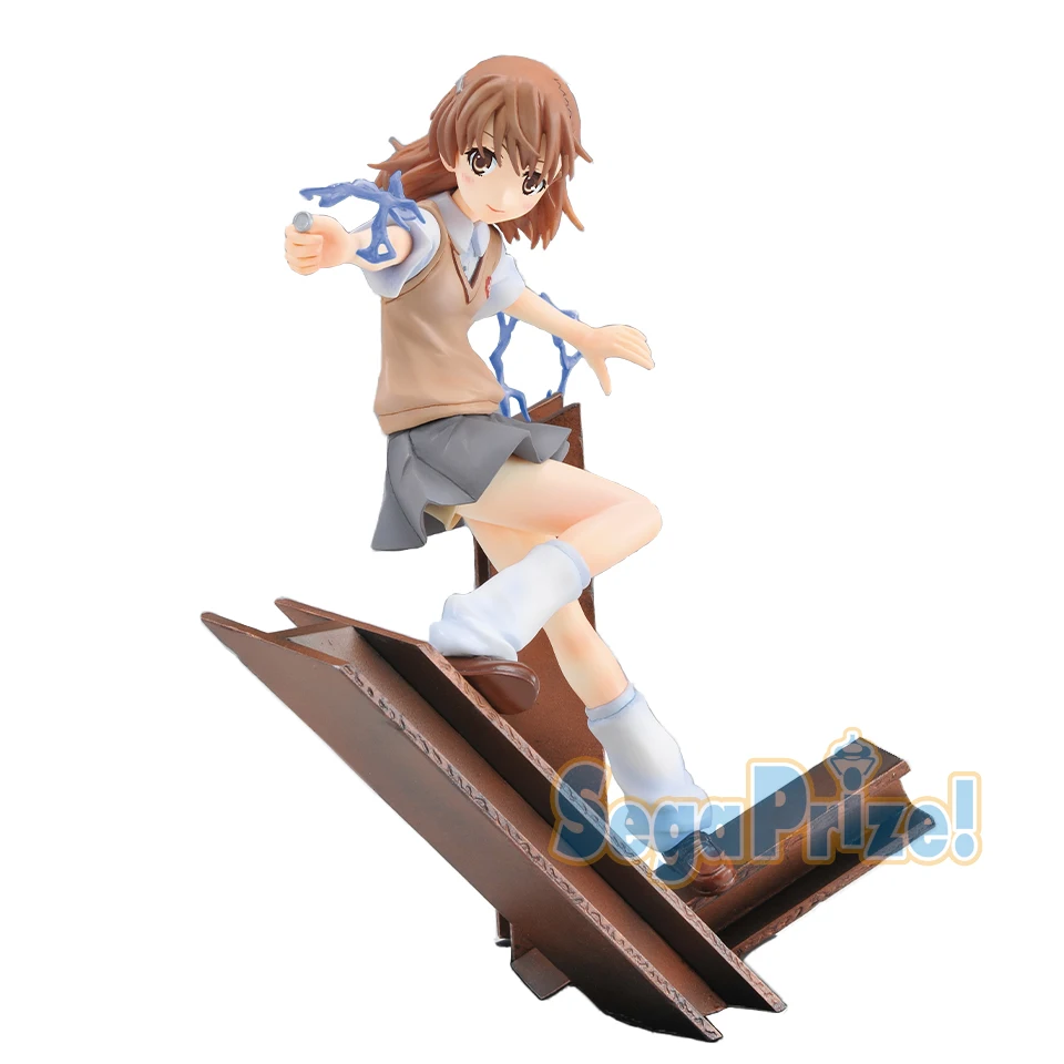Оригинальная фигурка Tronzo Sega LPM Toaru Kagaku без перила Misaka Mikoto Majutsu указателя ПВХ
